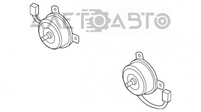 Мотор вентилятора охлаждения правый Mazda 3 14-18 BM