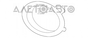 Обрамлення птф прав Mazda 3 14-16 BM кільце дорест