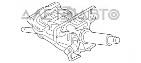Рулевая колонка Audi A4 B8 13-16 рест