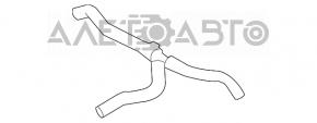 Патрубок охлаждения вентиляция бачка тройник BMW X5 E70 07-13