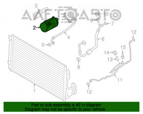 Компрессор кондиционера BMW F30 12-16 N20