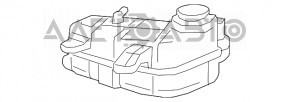 Розширювальний бачок охолодження Chevrolet Trax 15-21 LUV із кришкою