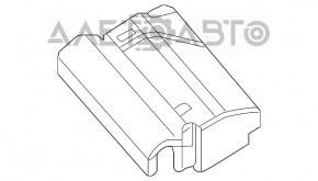 Кришка блоку запобіжників підкапотна VW Passat b8 16-19 USA тип 2 обломана клямка