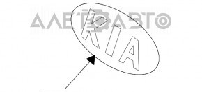 Эмблема значок решетки радиатора grill Kia Sorento 16-20 новый OEM оригинал