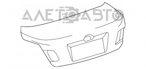 Крышка багажника Toyota Camry v40 серебро 1F7, крашена, примята, тычки