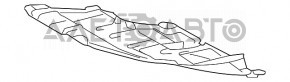 Защита двигателя левая Toyota Camry v50 12-14 usa