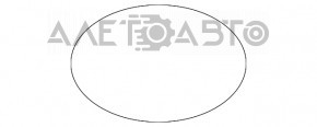 Эмблема Toyota двери багажника Toyota Prius 30 10-15