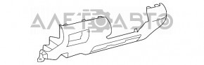 Накладка підторпедна коліна водія Toyota Camry v50 12-14 usa беж, подряпини, отвори в накладці, надлом кріп