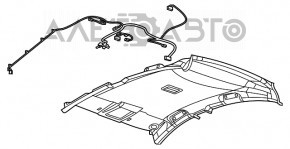 Обшивка стелі Chevrolet Volt 11-15 сірий без люка, заломи