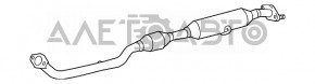 Приемная труба с катализатором Toyota Camry v50 12-14 hybrid usa отпилена шпилька, примяты резонатор и труба