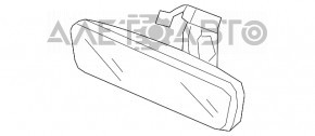 Дзеркало внутрішньосалонне Honda Civic X FC 16-21 чорне порожнє, полізла амальгама