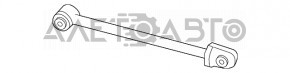 Рычаг диагональный задний правый Honda Accord 13-17 с ушком