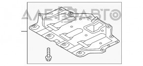 Защита двигателя центр Hyundai Sonata 15-17 надрывы, примята
