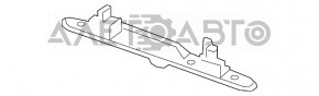 Планка підсвічування номера кришки багажника Chrysler 200 15-17 під камеру зламана кріплення, потерта