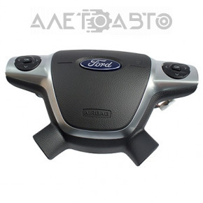 Подушка безопасности airbag в руль водительская Ford C-max MK2 13-18 черн, с кнопками, тычка