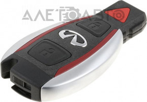 Ключ Infiniti QX30 17- smart 3 кнопки, нет эмблемы