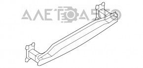 Усилитель заднего бампера VW Jetta 11-18 USA тычки