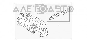 Супорт задній лівий Ford Mustang mk6 15- 3.7, 5.0 дефект штуцера прокачування супорта