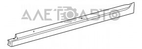 Порог правый Toyota Camry v70 18- LE\XLE, графит, царапины