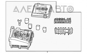 Блок запобіжників підторпедний Chevrolet Camaro 16-3.6