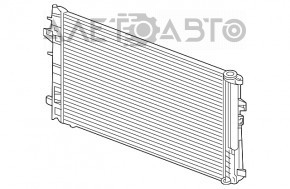 Радиатор кондиционера конденсер Infiniti QX30 17- новый TYC Тайвань