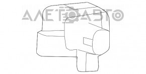 Датчик подушки безпеки задній лев Jeep Grand Cherokee WK2 11-21