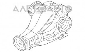 Задній диференціал редуктор Audi Q5 8R 09-17 2.0T