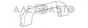 Ручка центральной стойки левая Toyota Sienna 11-20 беж, царапины