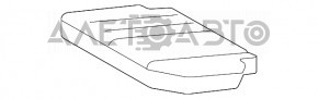 Задній ряд сидінь 3 ряд Toyota Sienna 11-20 велюр, беж, під хімчистку