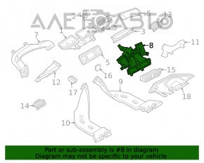Торпедо передня панель без AIRBAG VW Jetta 19-