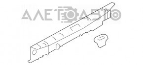 Накладка проема багажника Subaru Legacy 15-19 царапины