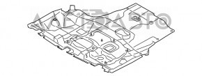 Защита двигателя Subaru Outback 15-19 затерта