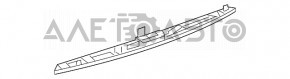 Планка підсвічування номера дверей багажника Jeep Cherokee KL 14-18 тріщина у кріпленні