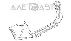 Бампер задній голий Infiniti QX50 19- білий QAB