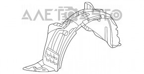 Подкрылок передний правый Infiniti QX50 19- новый OEM оригинал
