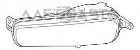 Противотуманная фара птф левая Ford Focus mk3 15-18 рест топляк