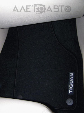 Комплект килимків салону VW Tiguan 09-17 ганчірка чорний