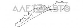 Накладка колени водителя Nissan Rogue 14-20 черная, тип 3 слом креп, царапины