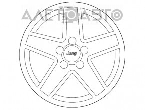 Комплект дисков R17 4шт Jeep Compass 11-16