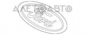 Емблема решітка радіатора Ford Edge 16- новий OEM оригінал