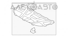 Ізоляція капота Audi A4 B8 08-16 новий неоригінал