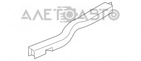 Усилитель переднего подрамника правый Ford Escape MK3 13-19 с кронштейном, обломан болт
