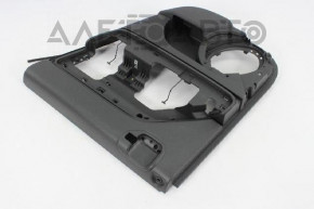Обшивка дверей картка зад прав Jeep Compass 11-16 чорн з чорною вставкою пластик, підлокітник пластик, подряпини