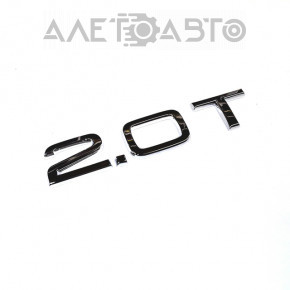 Емблема напис 2.0T Audi A4 B8 13-16 рест седан без точки