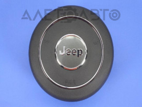 Подушка безопасности airbag в руль водительская Jeep Patriot 11-17 черн, полез хром