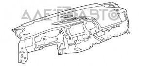 Торпедо передняя панель без AIRBAG Toyota Highlander 14-19 черн,царап, тычки и надрыв на коже