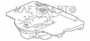 Пенопласт под инструмент Honda Accord 18-22 деформирован, надрывы