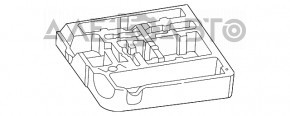 Абсорбер під інструмент Fiat 500L 14- побитий пінопласт