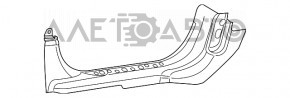Накладка порога задняя правая Fiat 500L 14- черная, затерта