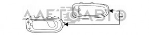 Обрамлення ВТФ перед прав Jeep Renegade 15-18 дорест, сіра, новий неоригінал